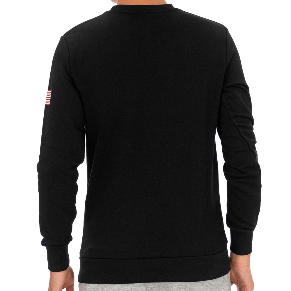 Sweat Noir Homme Nasa 50S vue 2