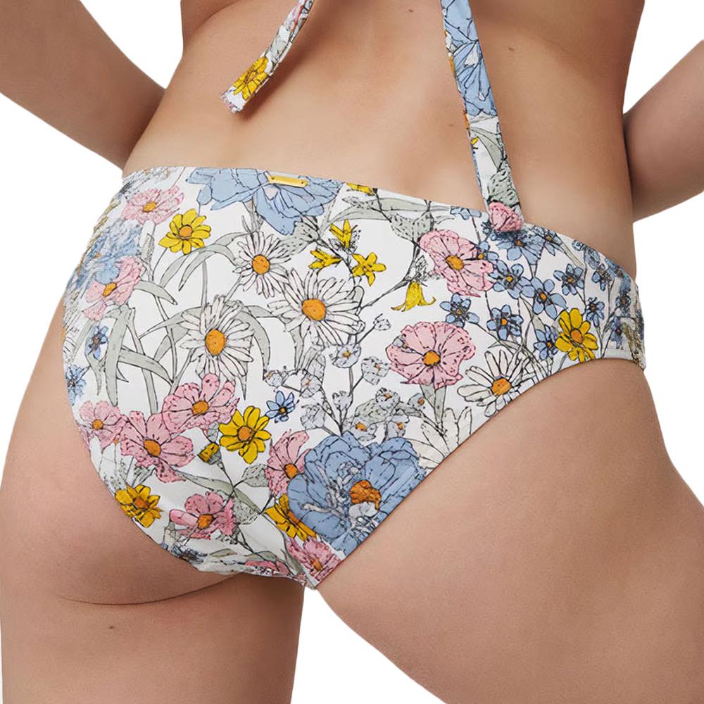 Bas de maillot de bain Blanc à Fleurs Femme O'Neill Cruz vue 2