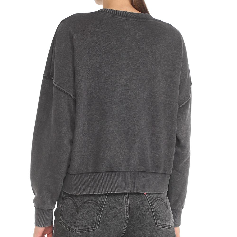 Sweat Gris Femme Guess Icon vue 2