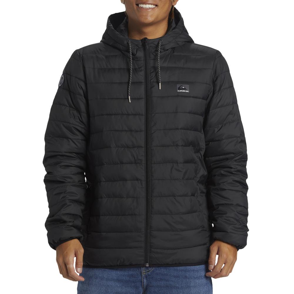 Chaqueta acolchada negra para hombre Quiksilver EQYJK04008 barato