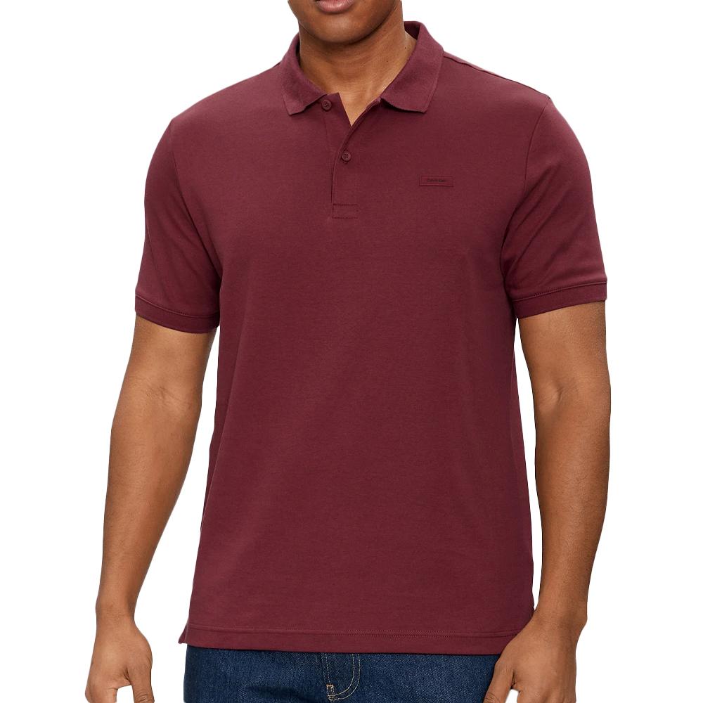Polo Bordeaux Homme Calvin Klein Jeans K10K111657