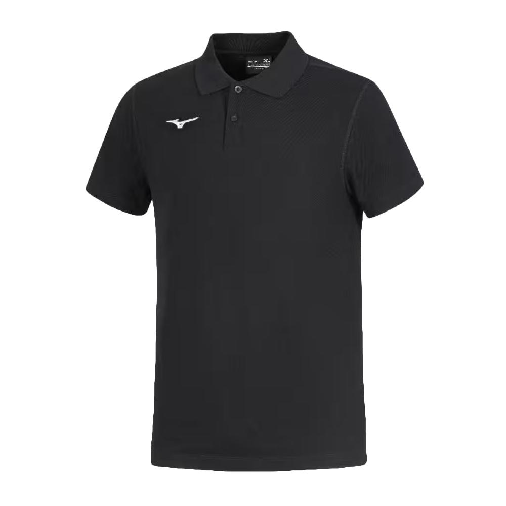 Polo Noir Homme Mizuno 32EA8A06 pas cher