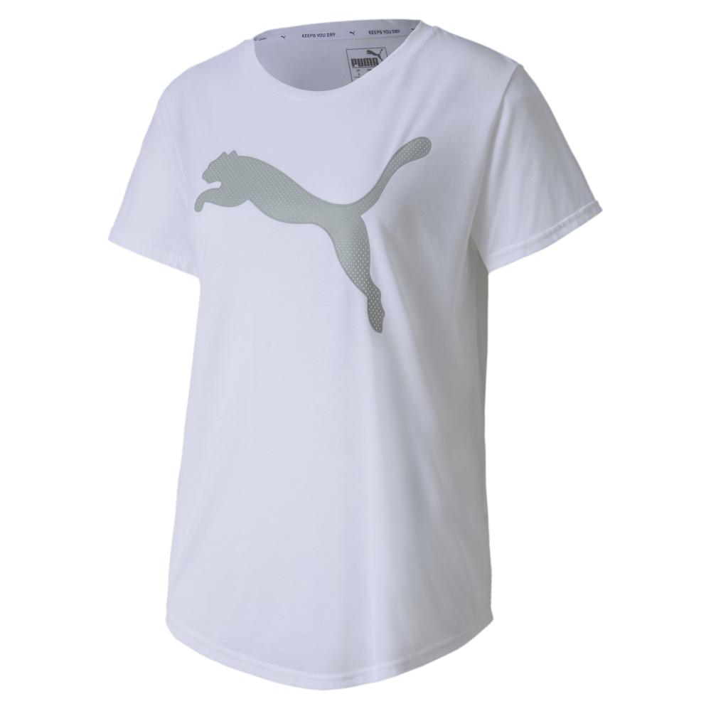 T-shirt Blanc Femme Puma Evostripe pas cher