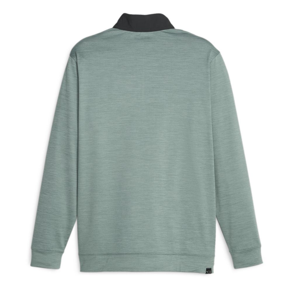 Pull de Golf Noir/Vert Homme Puma Colblck vue 2