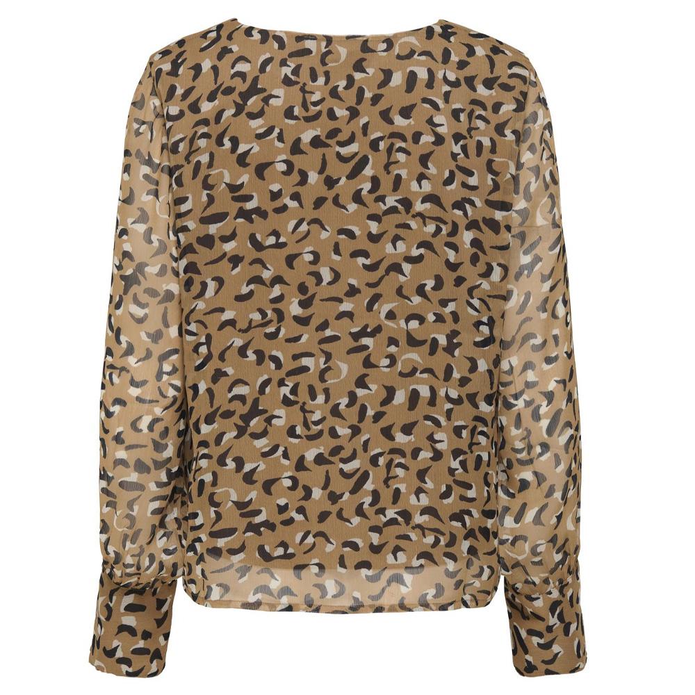 Blouse Marron Femme Only Tasha Otl vue 2
