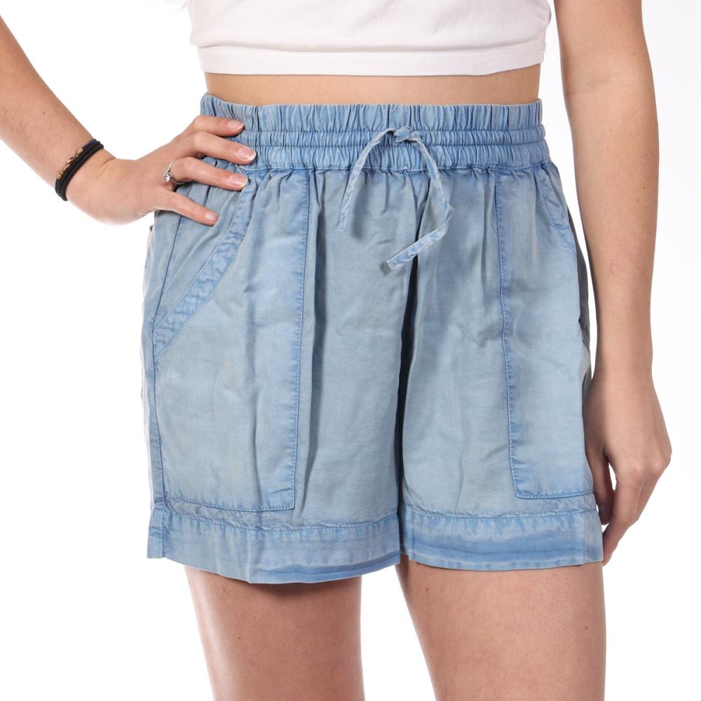 Short Bleu Femme Kaporal Veto pas cher