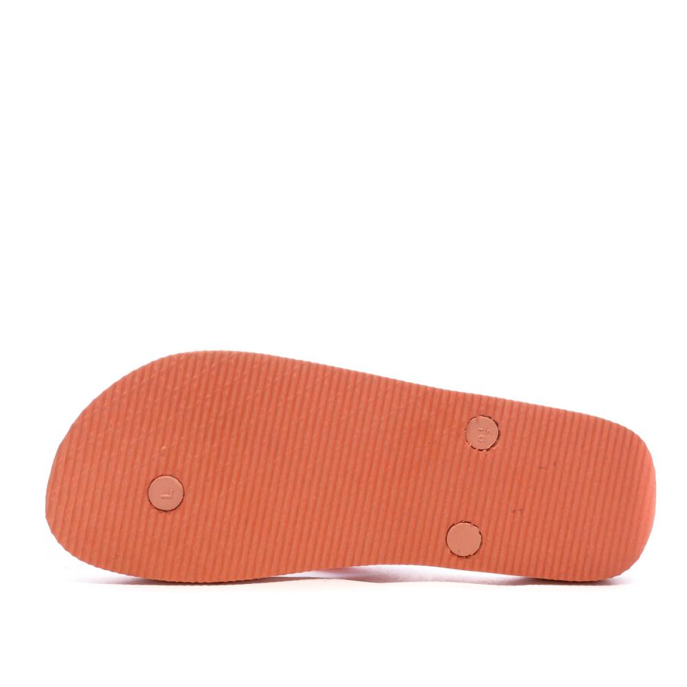 Tongs Orange Femme Beppi Slipper vue 2