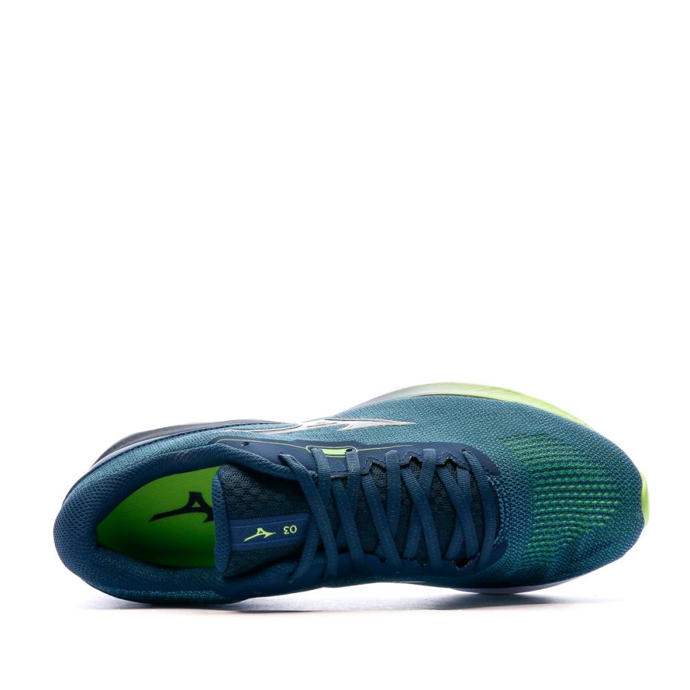 Chaussures de Running Marine Homme Mizuno Wave Skyrise vue 4