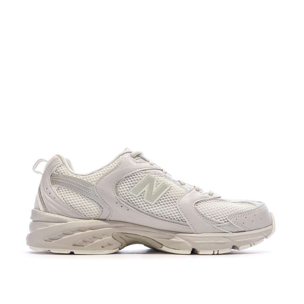 New Balance 530 Baskets Ecru Homme vue 2