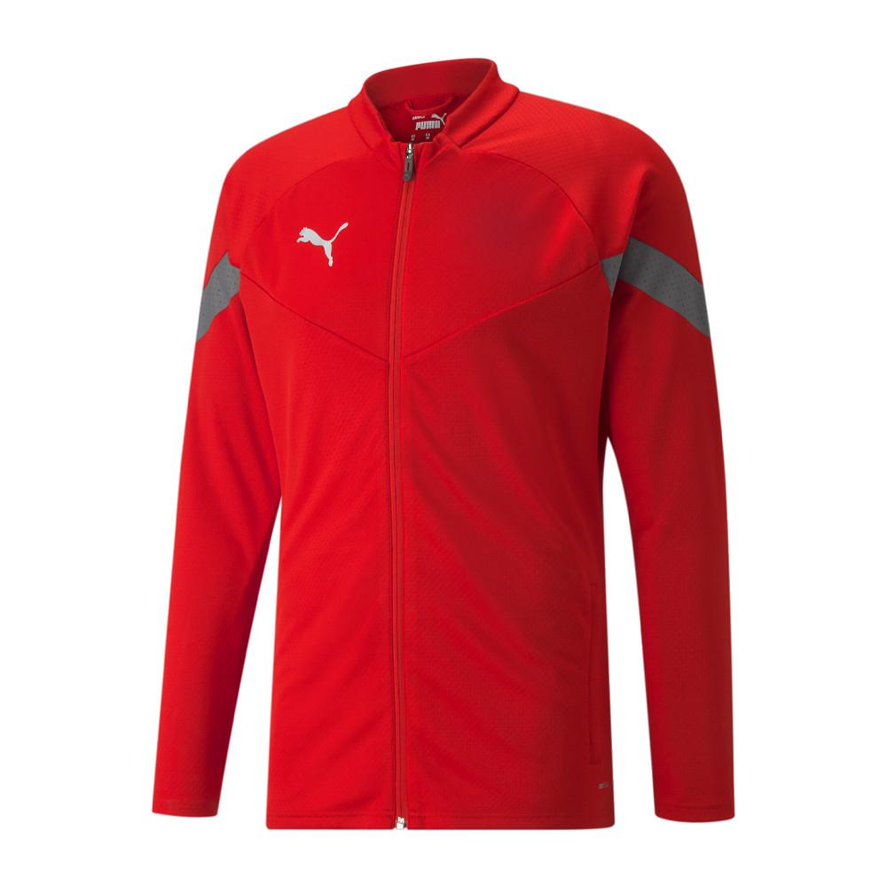 Veste de survêtement Rouge Homme Puma Final pas cher