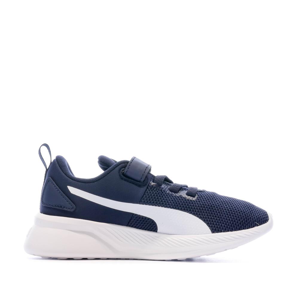 Baskets Marine Garçon Puma Flyer Runner vue 2