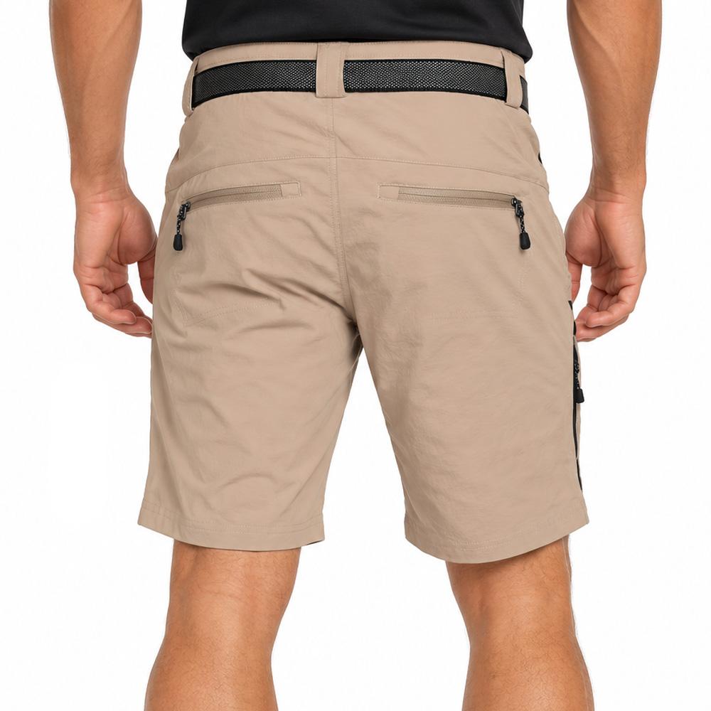 Beige Wander-Shorts für Herren Lhotse Chuck Ansicht 2
