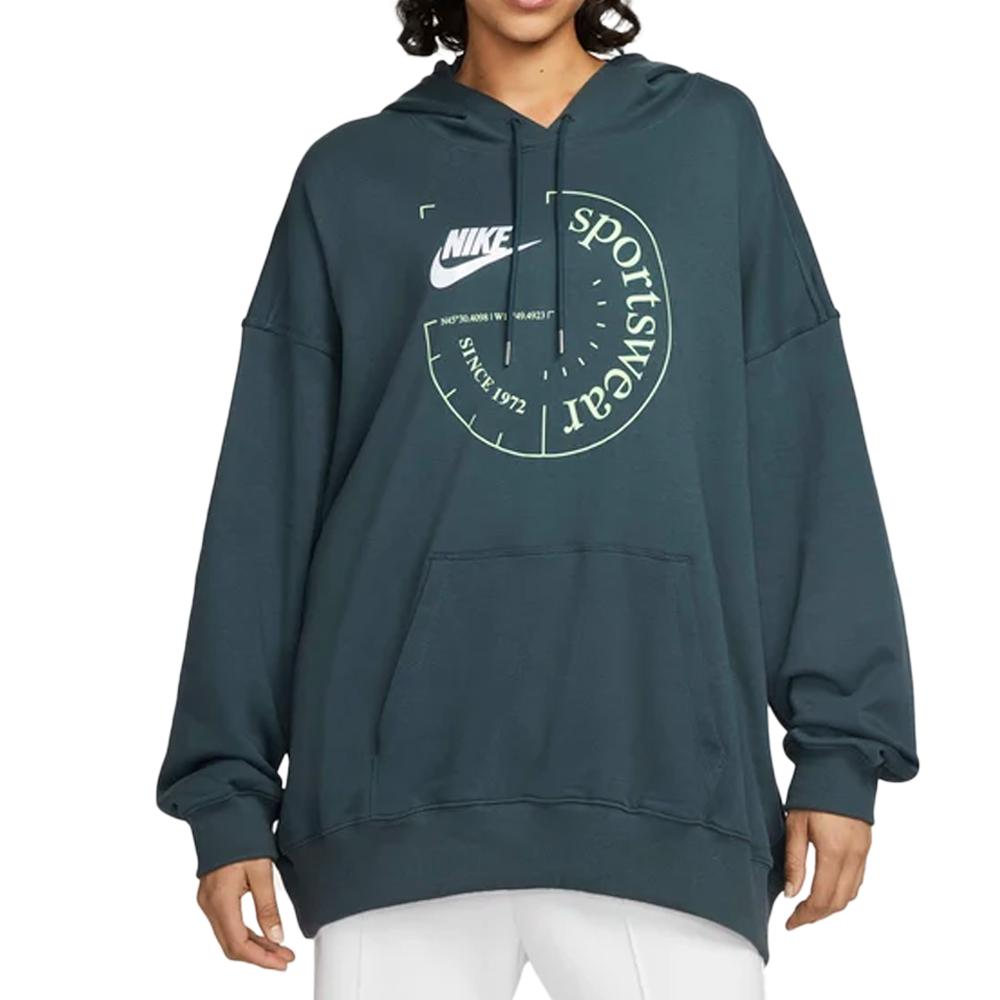 Sweat Bleu Femme Nike Nsw pas cher