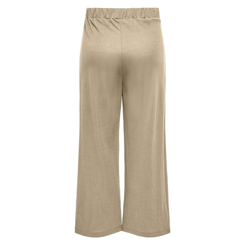 Pantalon fluide Beige Femme JDY Rebekka vue 2