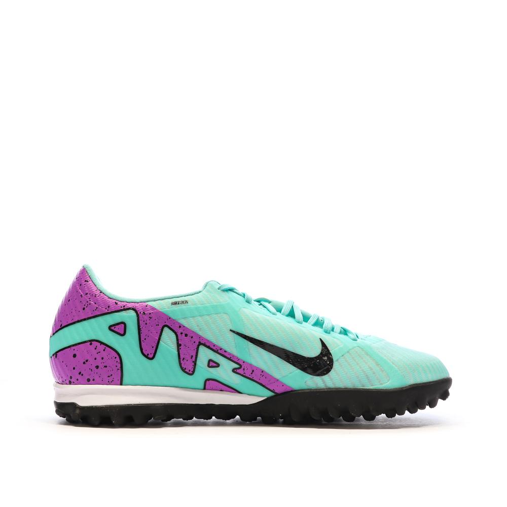 Chaussures de Foot Turquoise Homme Nike Zoom Vapor 15 Academy TF vue 2