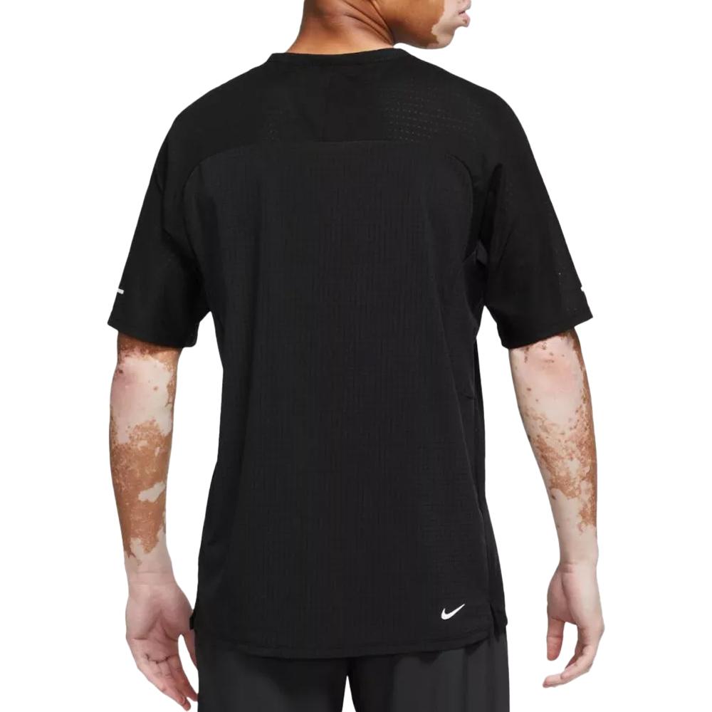 T-shirt Noir Homme Nike Trail vue 2
