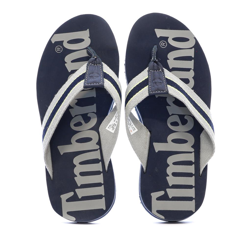Chanclas azul marino para hombre Timberland Wild Dunes ver 3