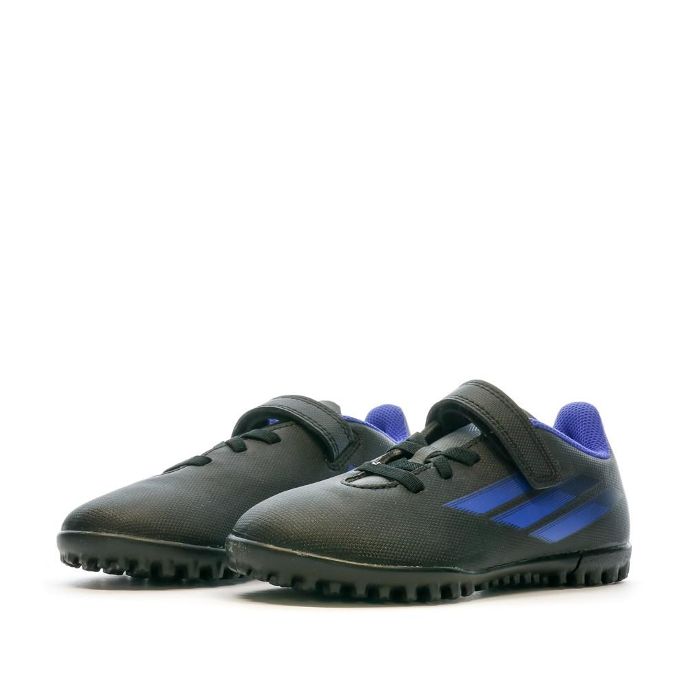 Chaussures de Futsal Noires Garçon Adidas X Speedflow.4 H&l Tf J vue 6