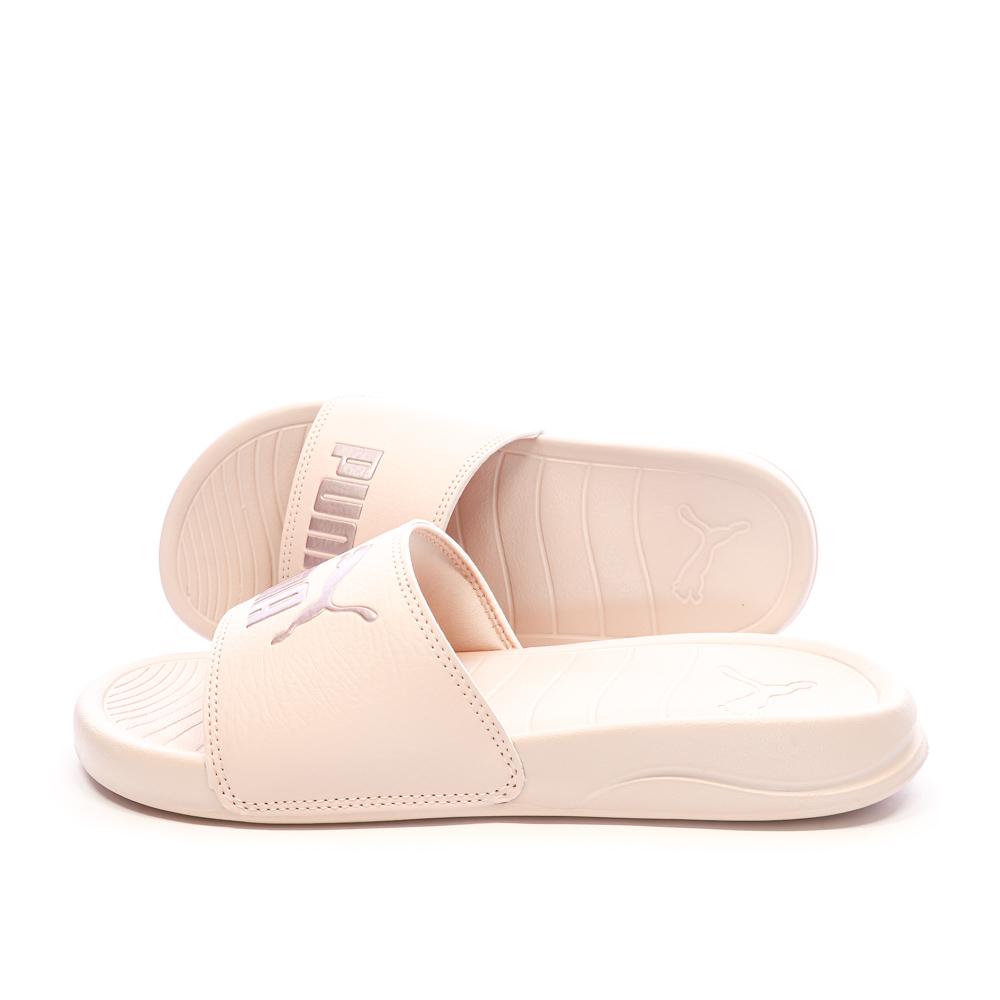 Claquettes Rose Femme Puma Popcat 20 pas cher