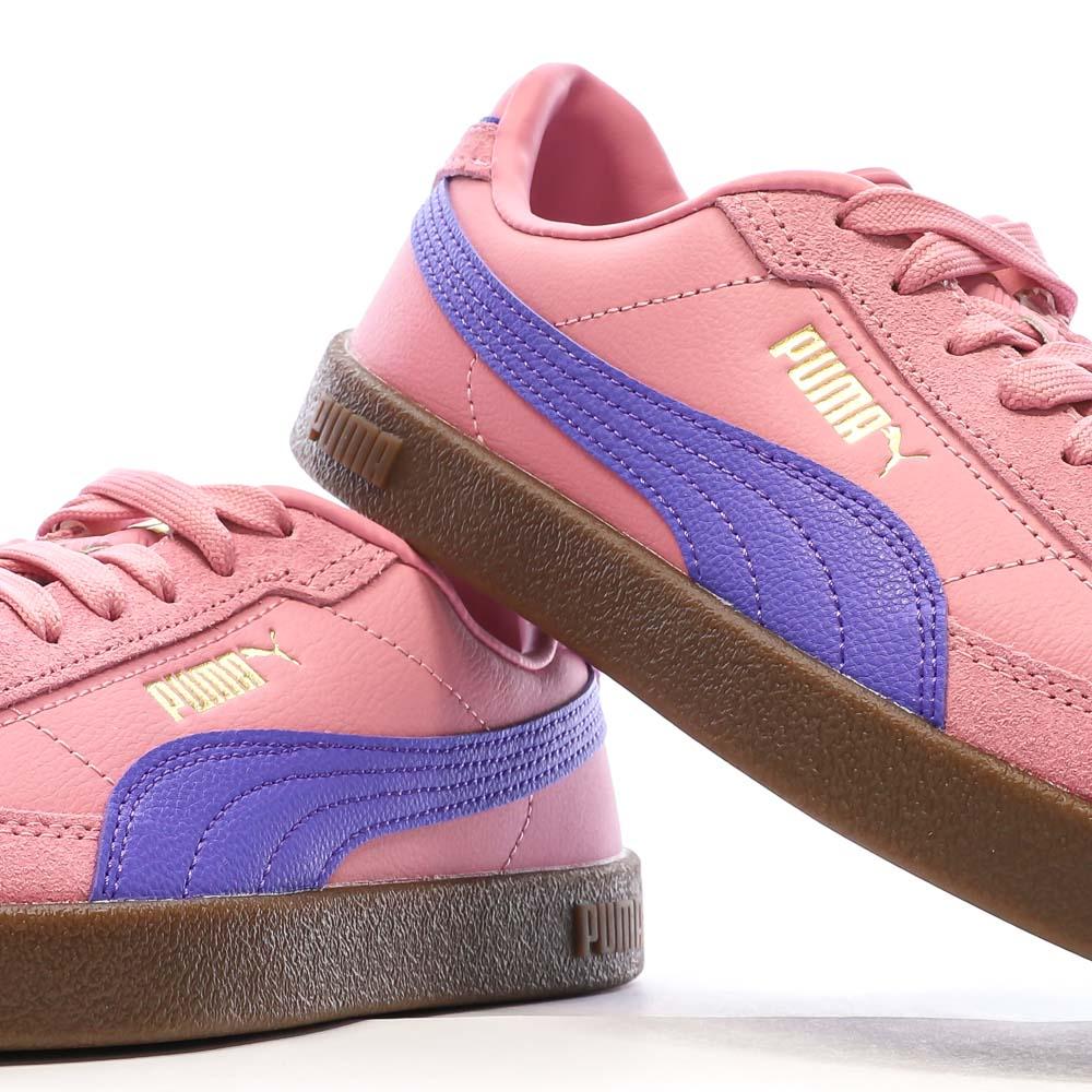 Baskets Rose/Violet Femme Puma Club Ii Era vue 7