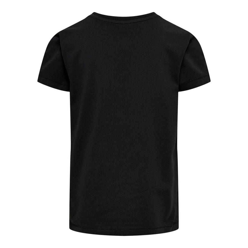 T-shirt Noir Fille Kids Only Julla vue 2