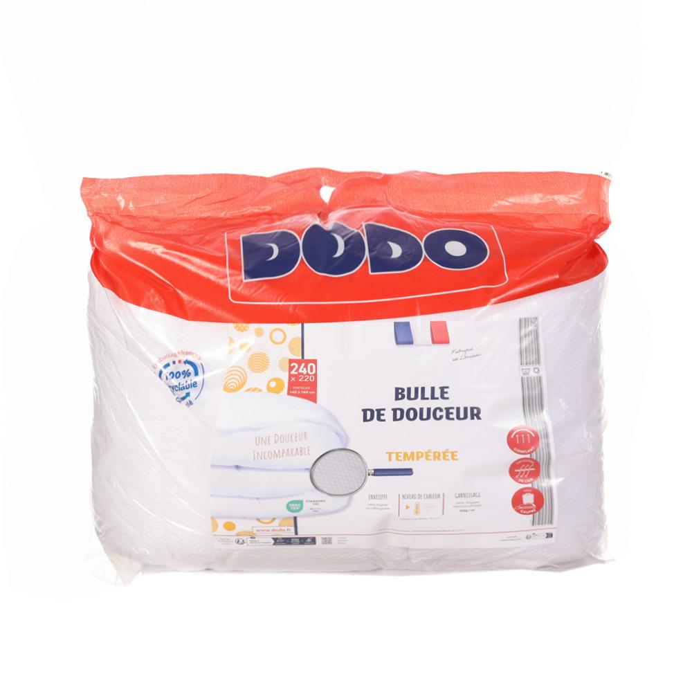 Couette Blanche Dodo Tempérée Bulle De Douceur 240x220 pas cher