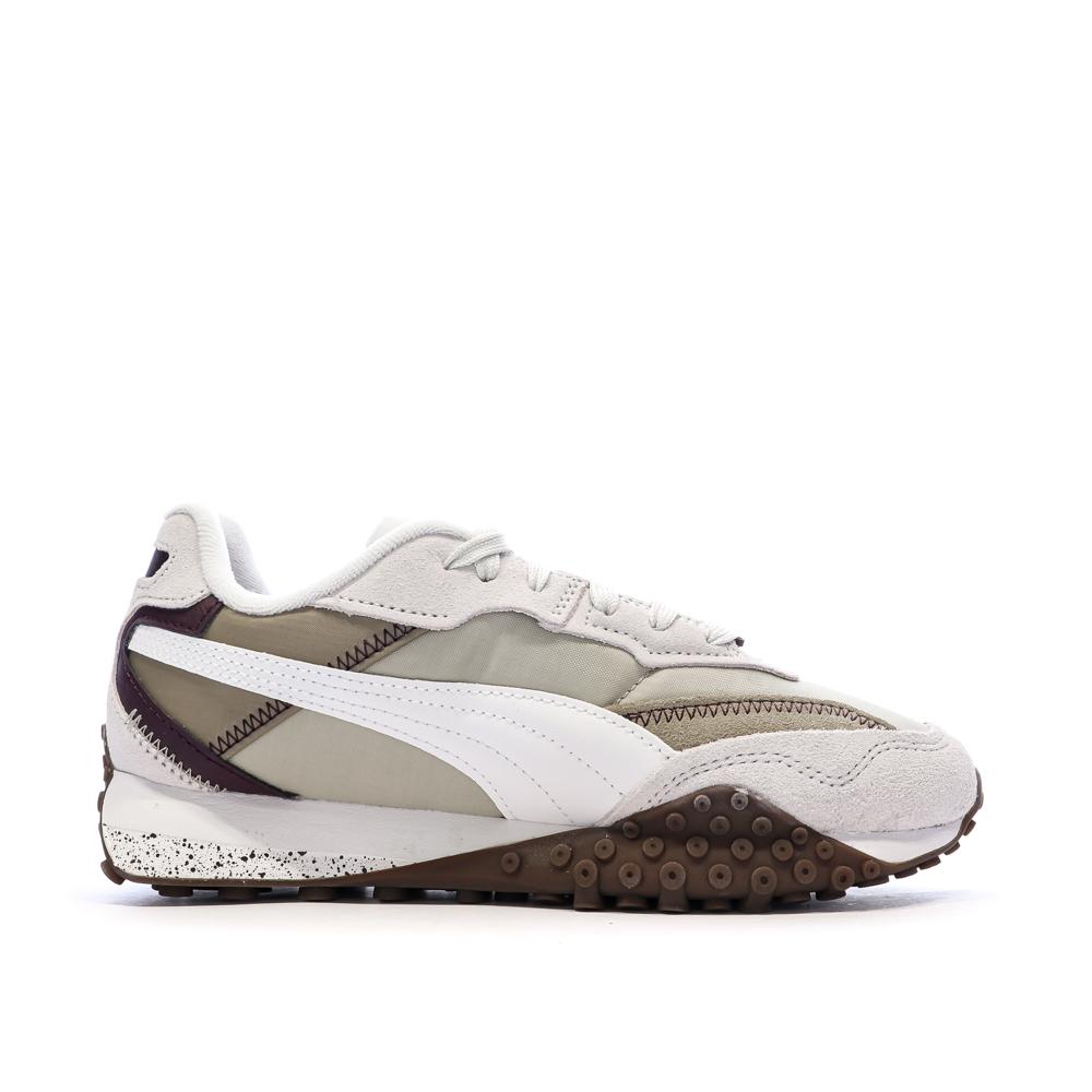 Baskets Grises/Blanc Homme Puma Blktop vue 2