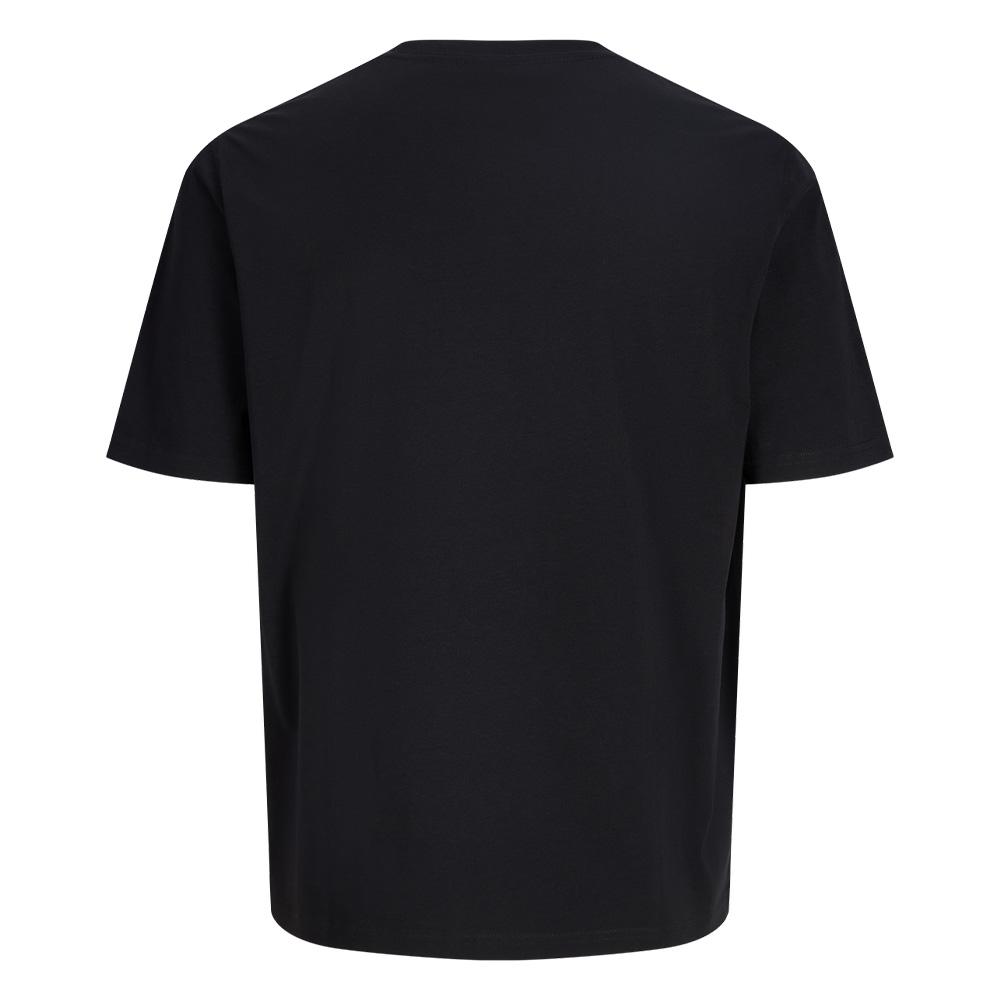 T-Shirt Noir Homme Jack & Jones Frederiksberg vue 2