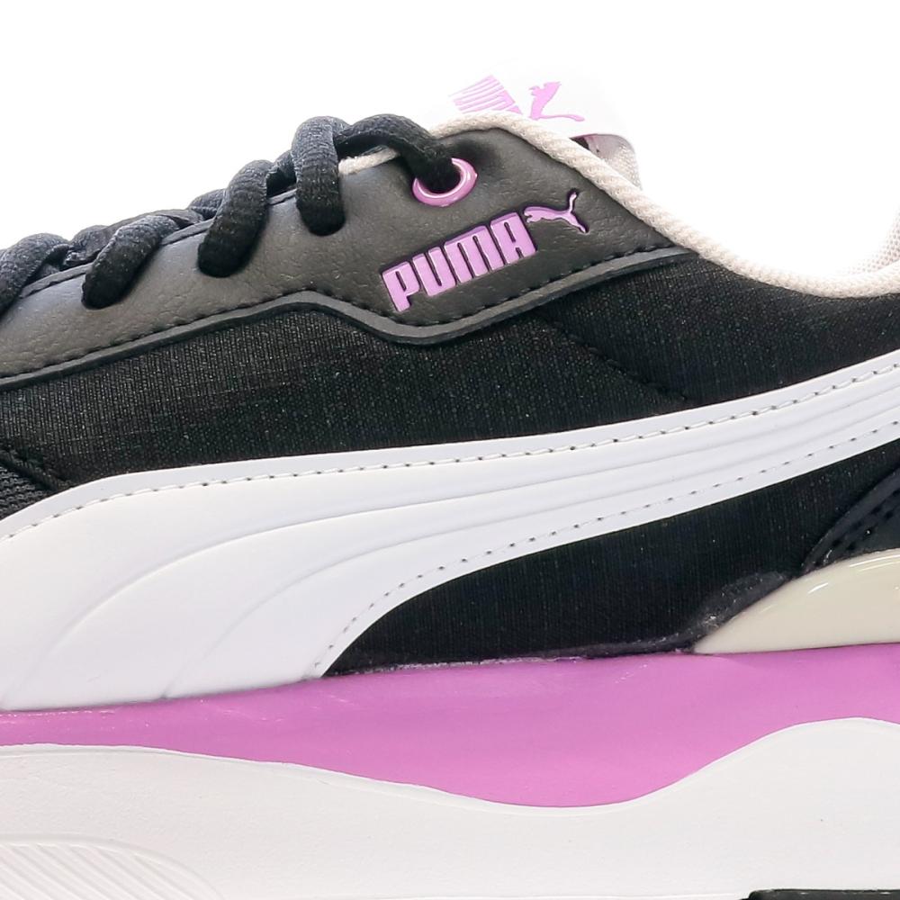 Baskets Noir/Violet Femme Puma R78 Voyage vue 7