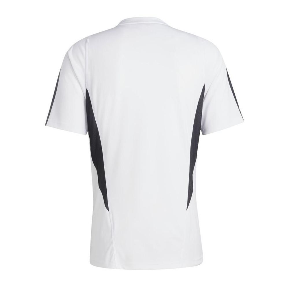 T-Shirt Blanc/Noir Homme Adidas Tiro23 vue 2