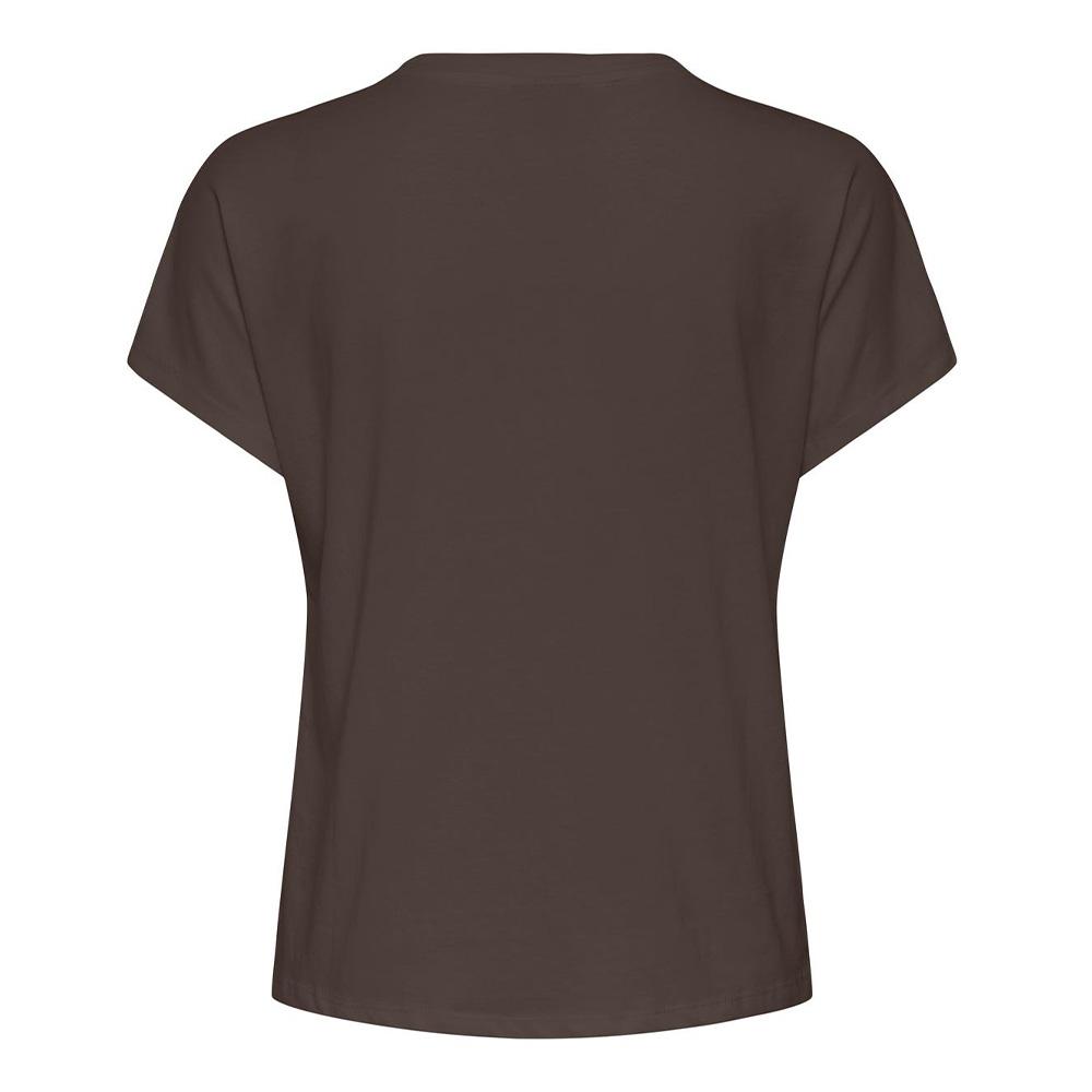 T-Shirt Marron Femme JDY Ilse Pocket vue 2