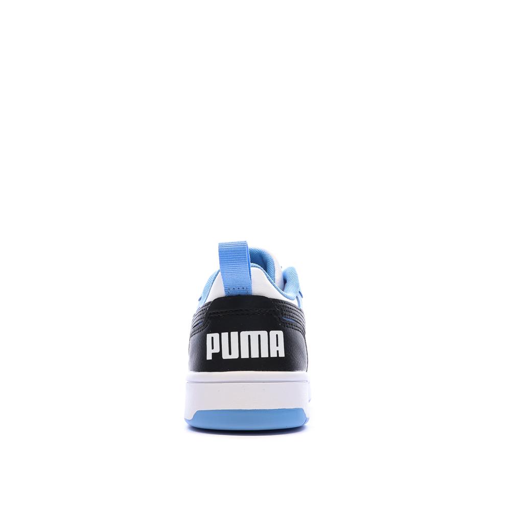 Baskets Turquoise/Blanc Garçon Rebound Low vue 3