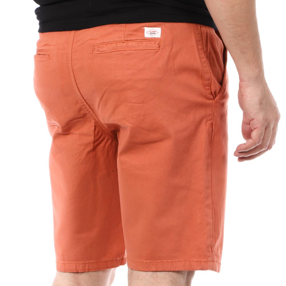 Short Orange Foncé Homme Lee Cooper Nikolai vue 2