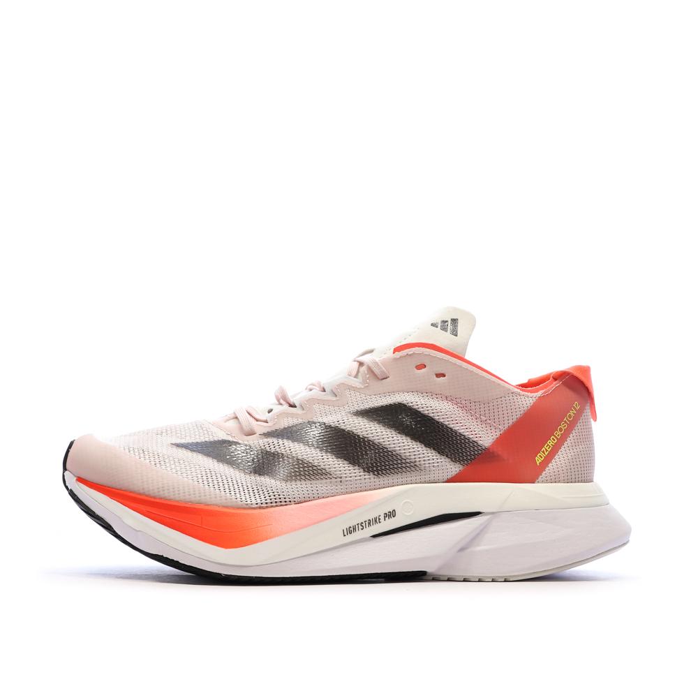 Chaussures de running Rose Homme Adidas Adizero Boston pas cher