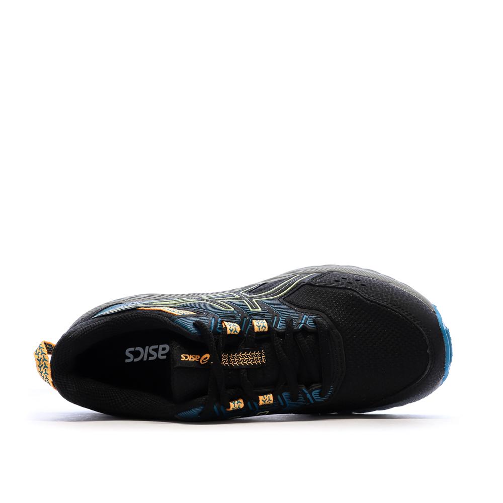 Chaussures de Running Noir/Gris Garçon Asics Pre Venture 9 vue 4