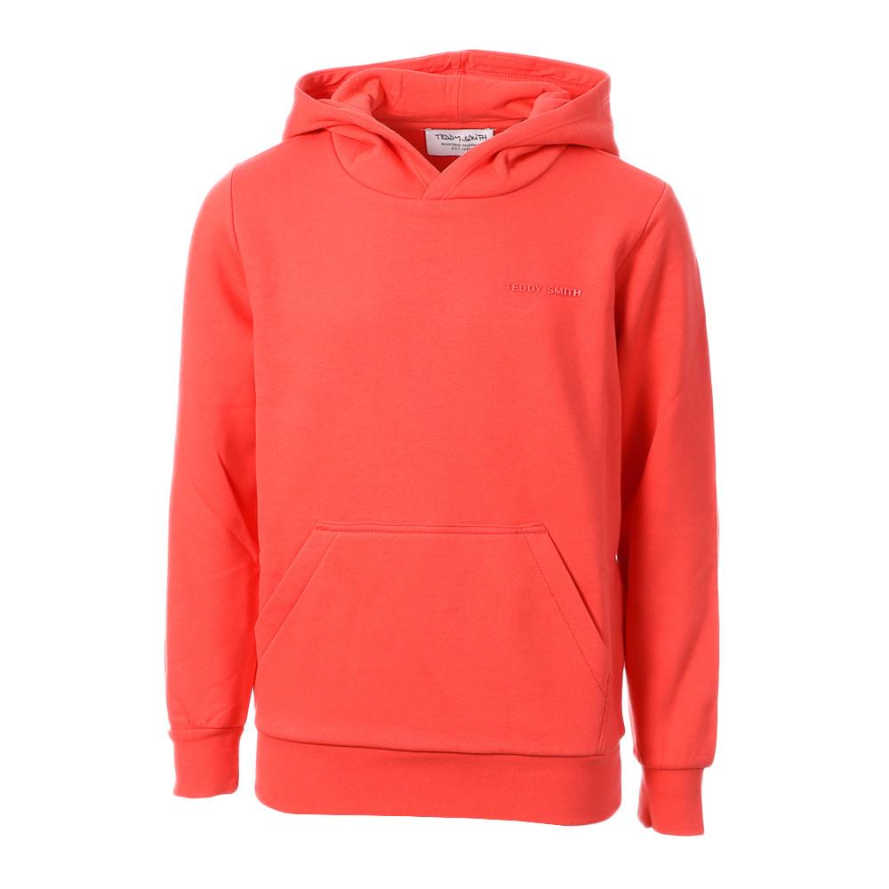 Sweat Rouge Garçon Teddy Smith Hoody pas cher