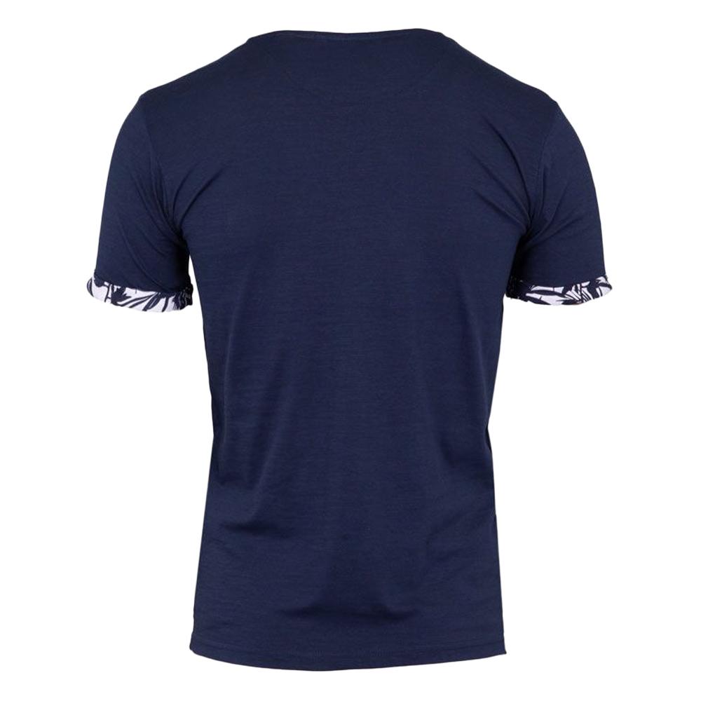 T-shirt Marine Homme La Maison Blaggio Melzac vue 2