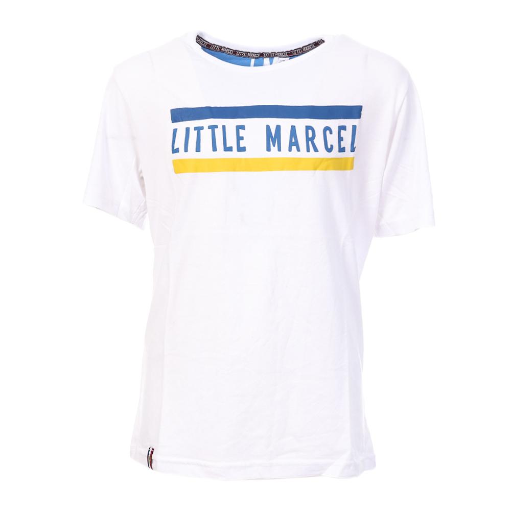 T-shirt Blanc Garçon Little Marcel 1021 pas cher