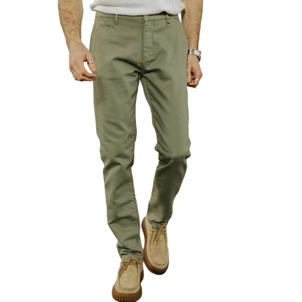 Grüne Chino-Hose für Herren von Freeman Porter Gino Epic günstig