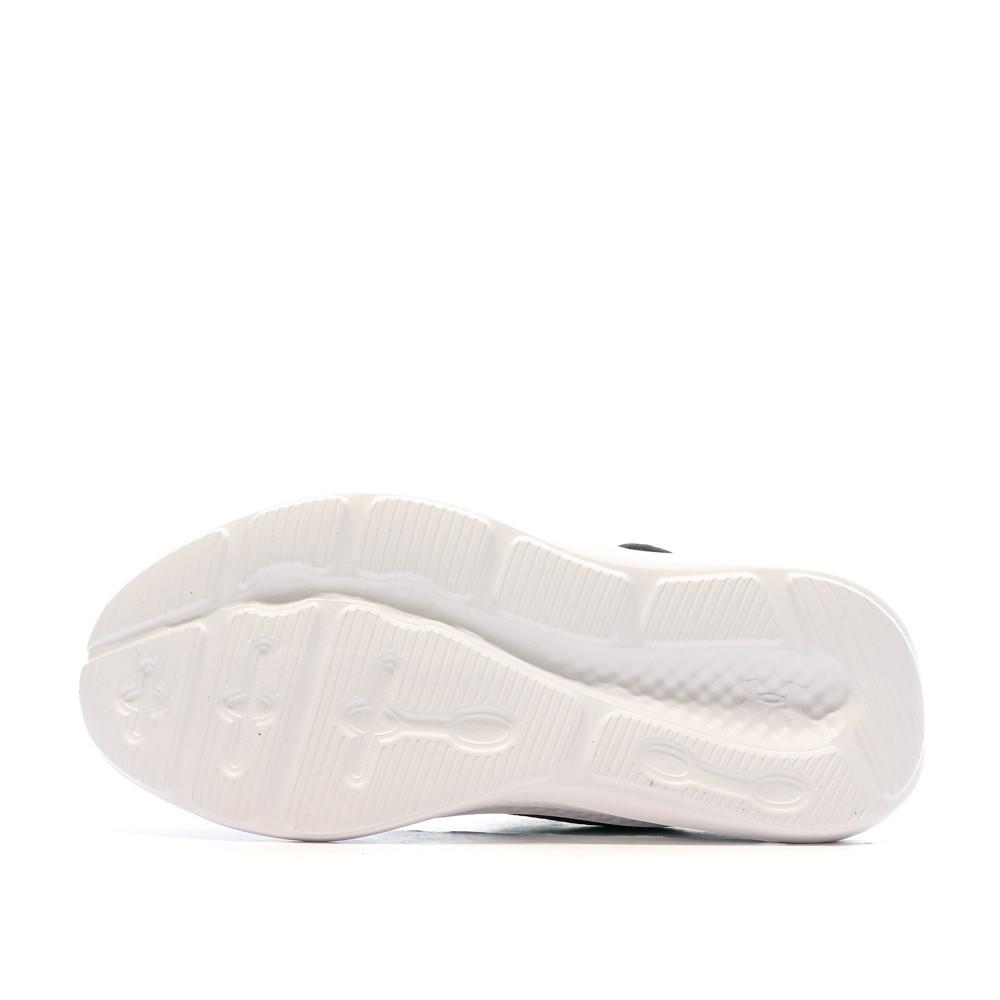 Baskets Noir/Blanc Fille Under Armour Pursuit 3 vue 5