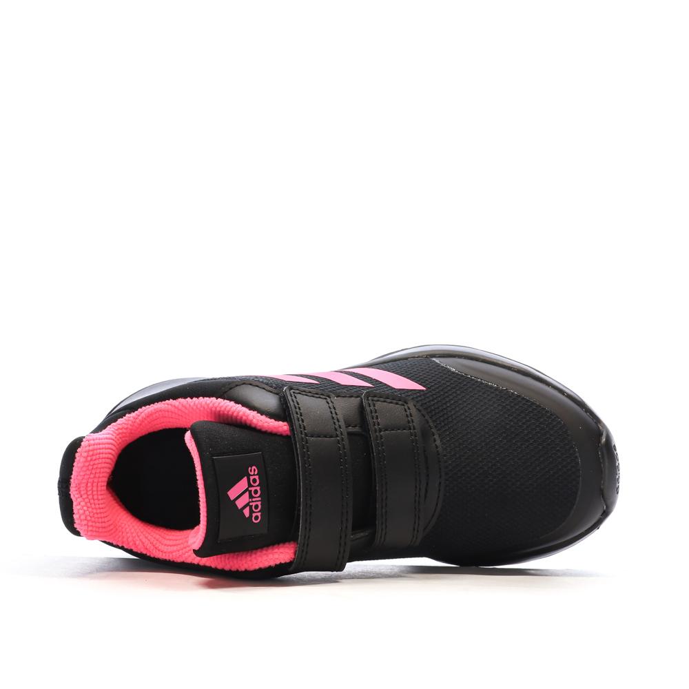Baskets Noires/Roses Garçon/Fille Adidas Tensaur Run 2.0 vue 4