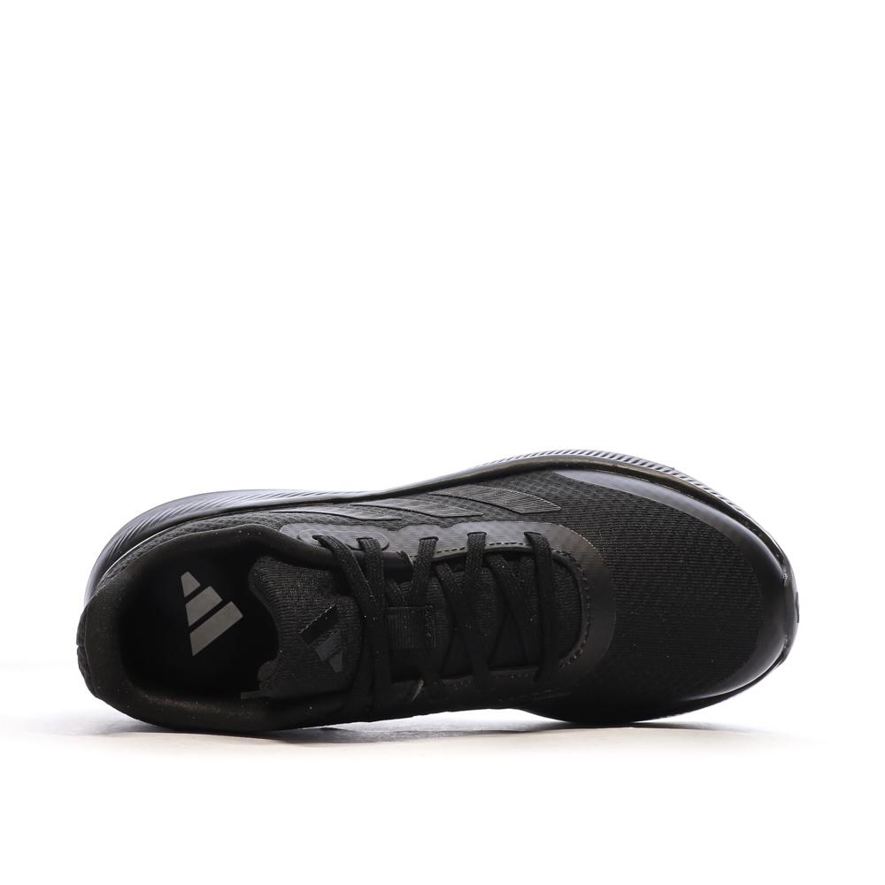 Baskets Noires Garçon Adidas Runfalcon vue 4