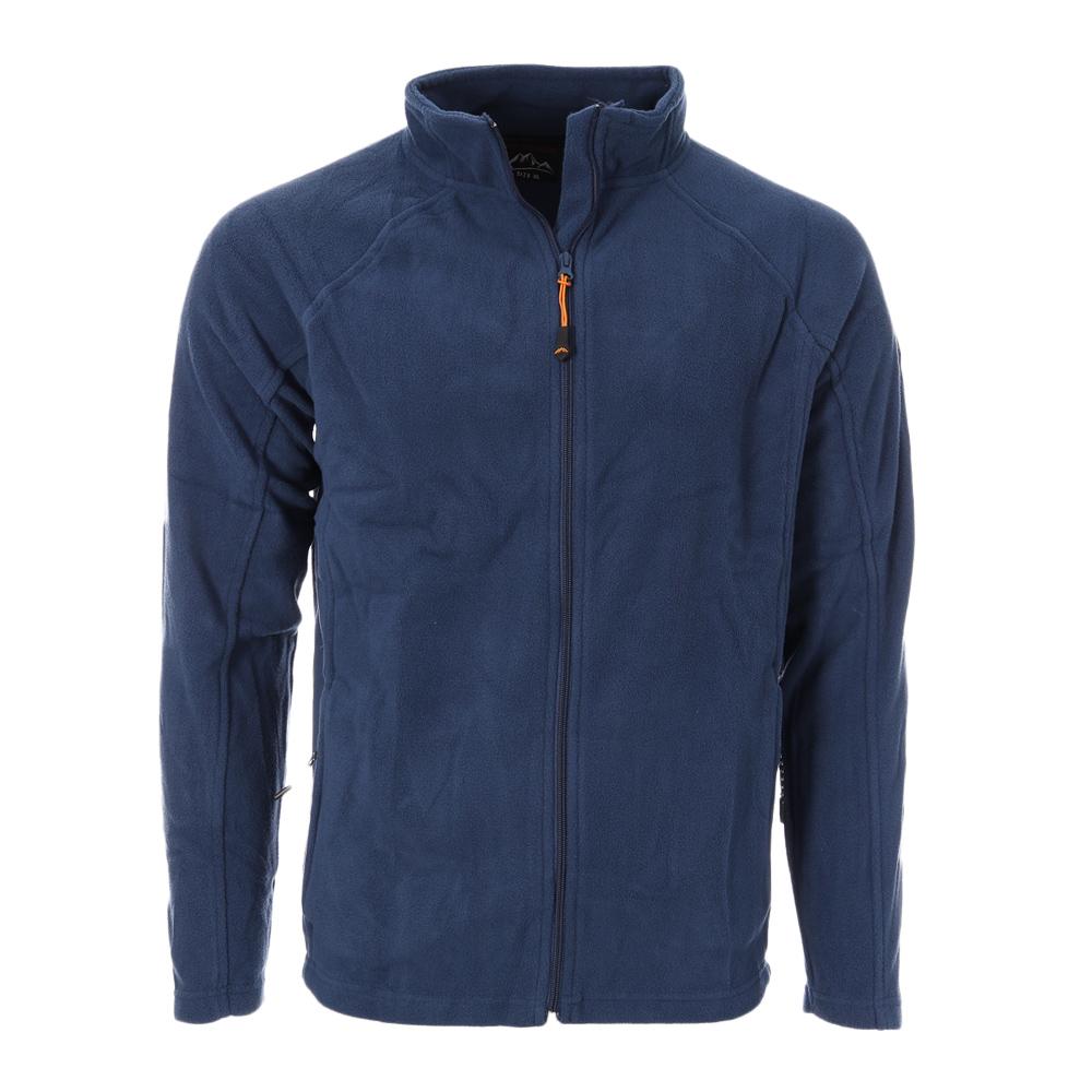 Sweat Polaire Bleu Homme Best Mountain Victor pas cher