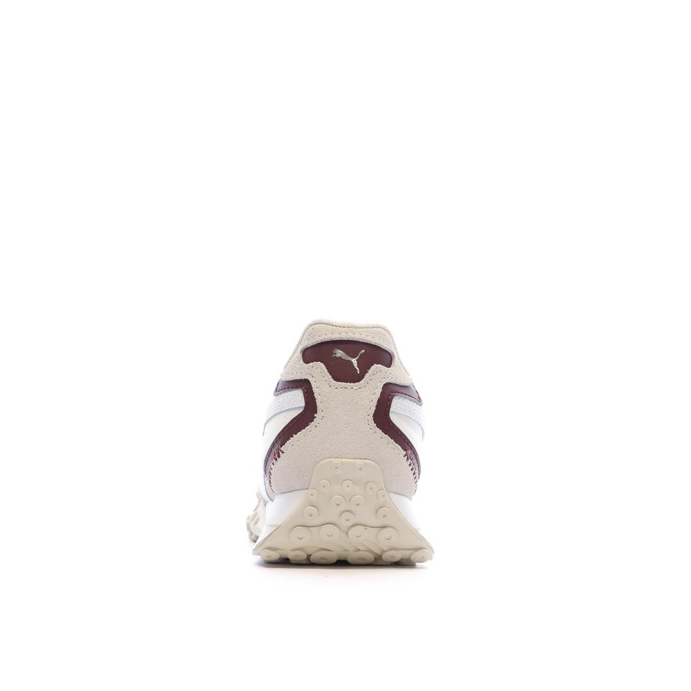 Baskets Beige/Bordeaux Femme Puma Rider Soft vue 3