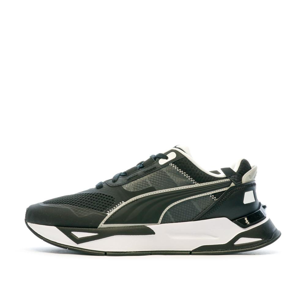 Baskets Blanc/Noir Homme Puma Mirage 383107 pas cher