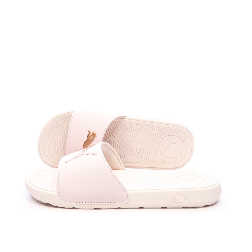Claquettes Rose Pale Femme Puma Cool pas cher