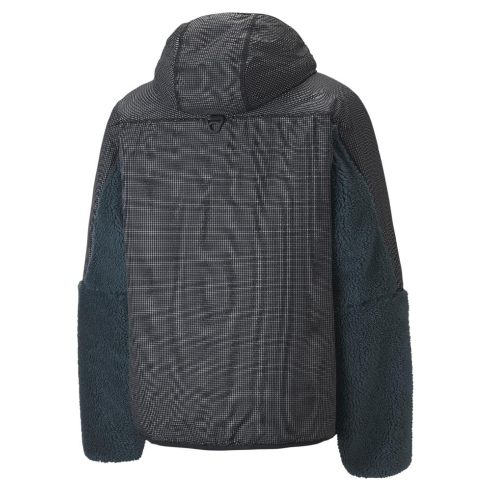 Veste en Sherpa Vert Homme Puma 535577-24 vue 2
