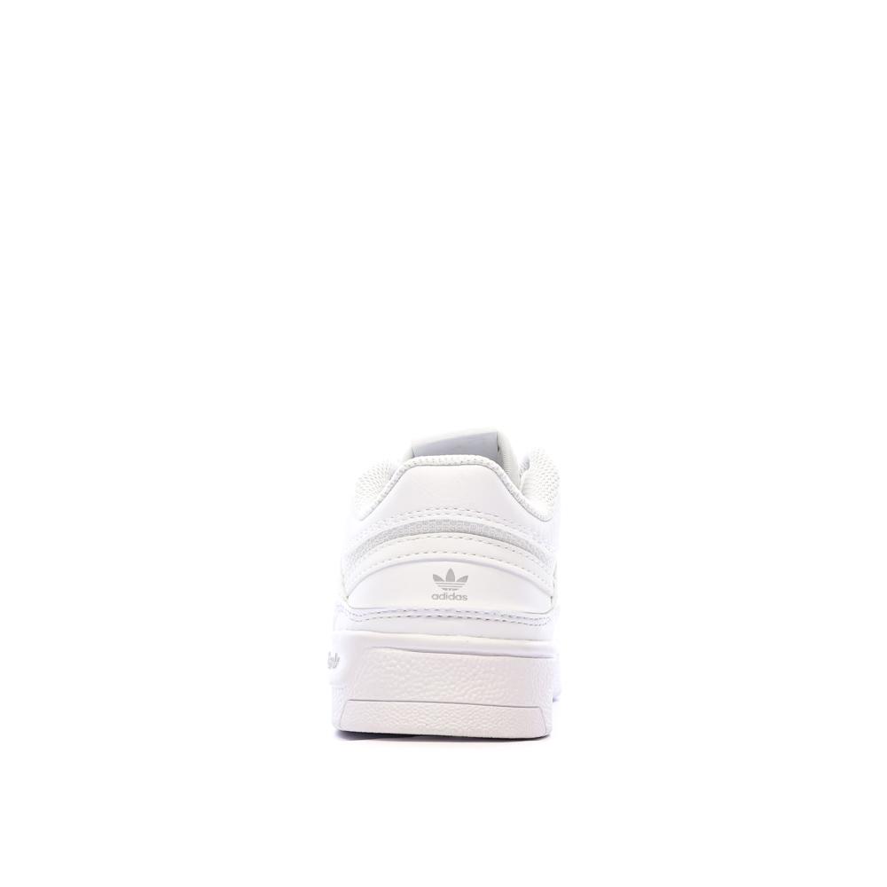 Baskets Blanches Junior Adidas Drop Step Low vue 3