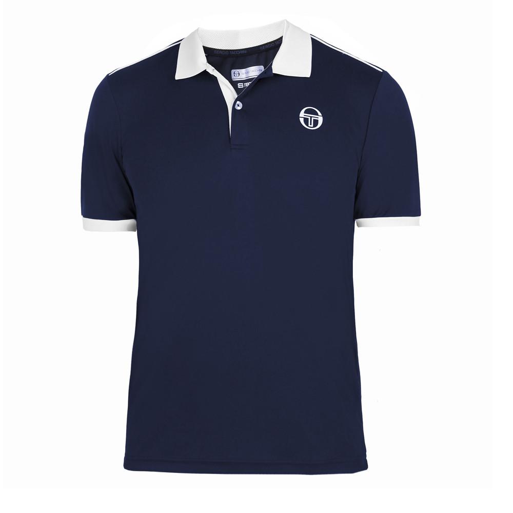 Polo Marine Junior Sergio Tacchini Club Tech pas cher