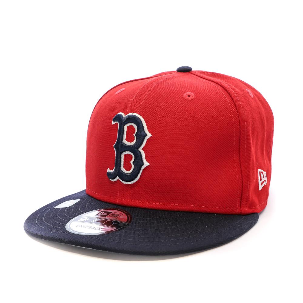 Casquette Rouge Homme New Era Bosred pas cher